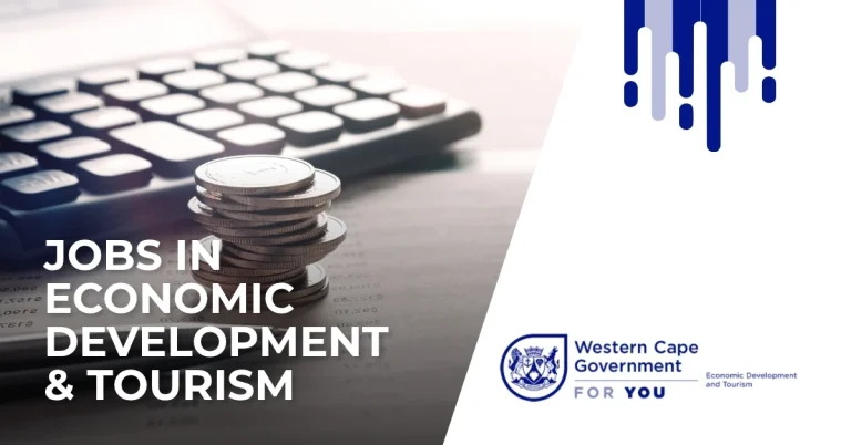 Western Cape Department of Economic Development and Tourism jobs and vacancies
