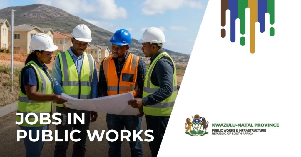 KwaZulu-Natal Department of Public Works and Infrastructure jobs and vacancies