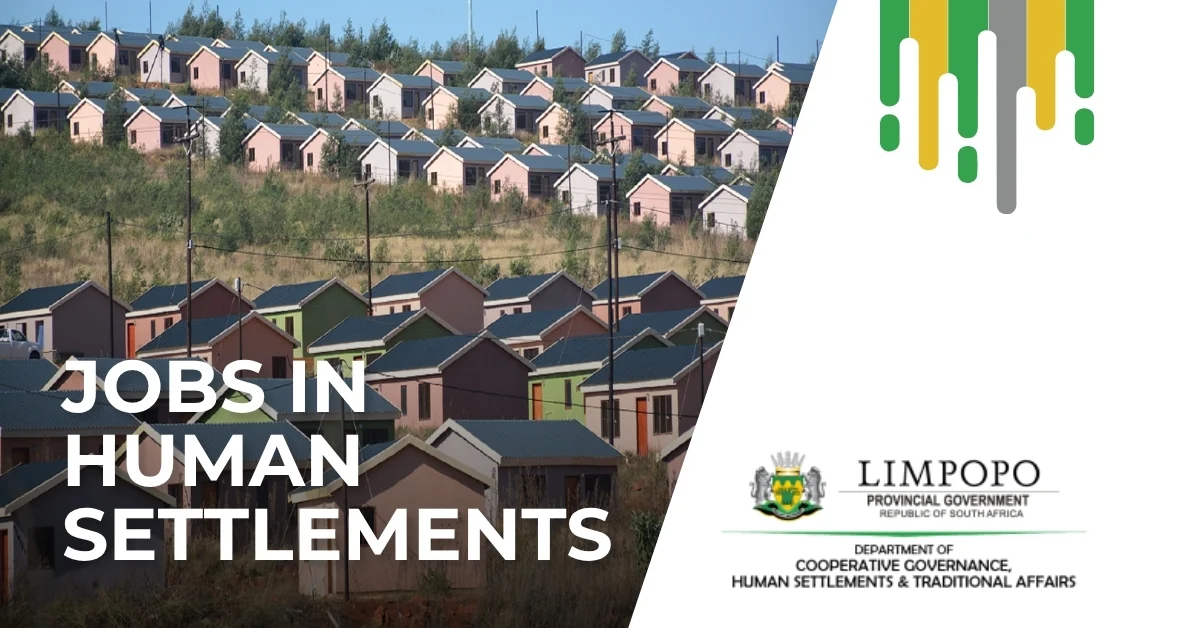 Limpopo Department of Co-Operative Governance, Human Settlements and Traditional Affairs jobs and vacancies