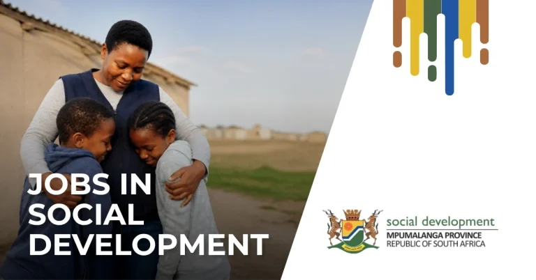 Mpumalanga Department of Social Development jobs and vacancies