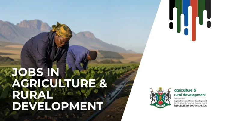 North West Department of Agriculture and Rural Development jobs and vacancies