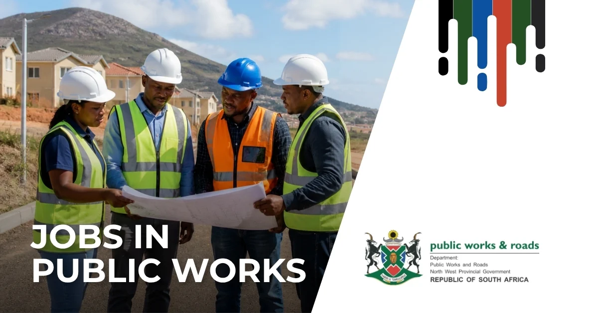 North West Department of Public Works and Roads jobs and vacancies