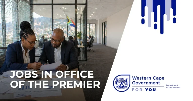 Western Cape Department of The Premier jobs and vacancies
